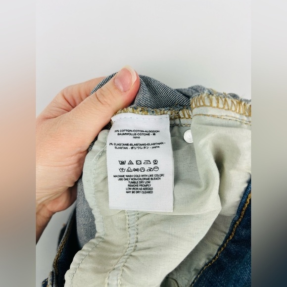 Free People Great Heights Skinny Jeans Frayed Hem - Picture 5 of 7